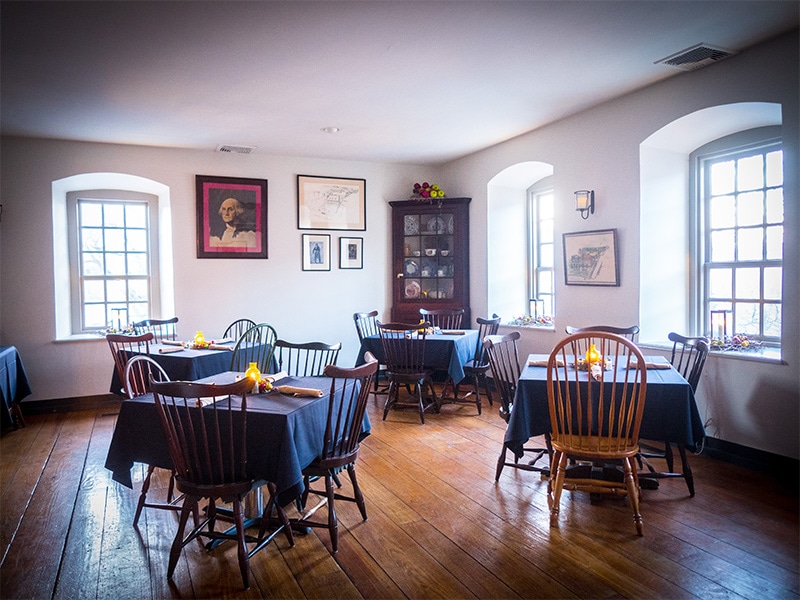 Dining Room at the Tavern at the Sun Inn