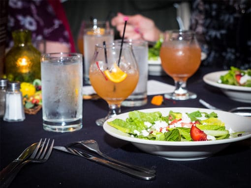 Tavern at the Sun Inn’s Plated Fare