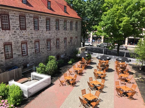 Tavern at the Sun Inn’s Outdoor Dining