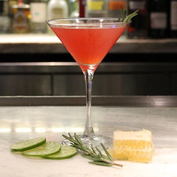 Honey Kissed Cosmo