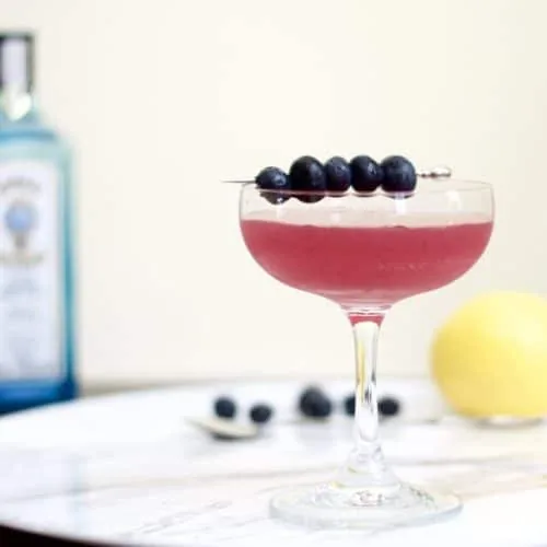 Blueberry Gin Sour