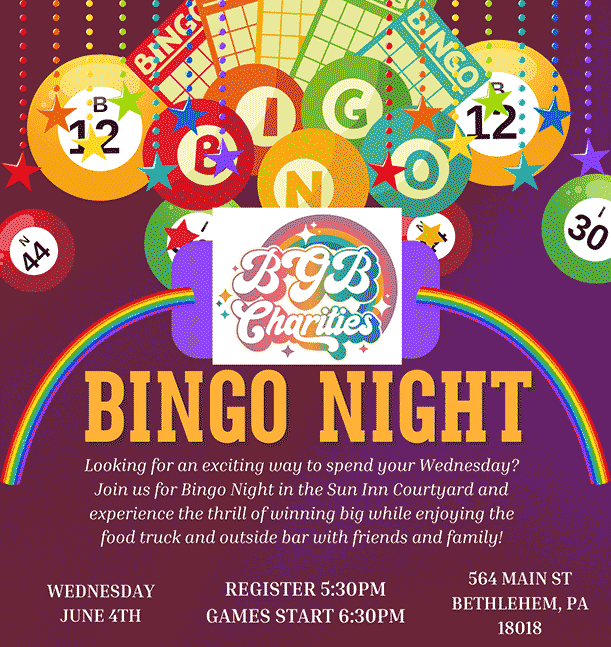 Bingo Night - BGB Charities June 4th